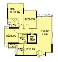 Blk 574 Limbang Green (Choa Chu Kang), HDB 4 Rooms #552208021